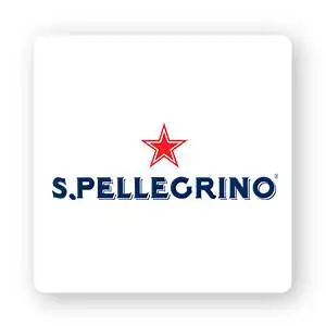 Mẫu thiết kế logo ngôi sao S.Pellegrino