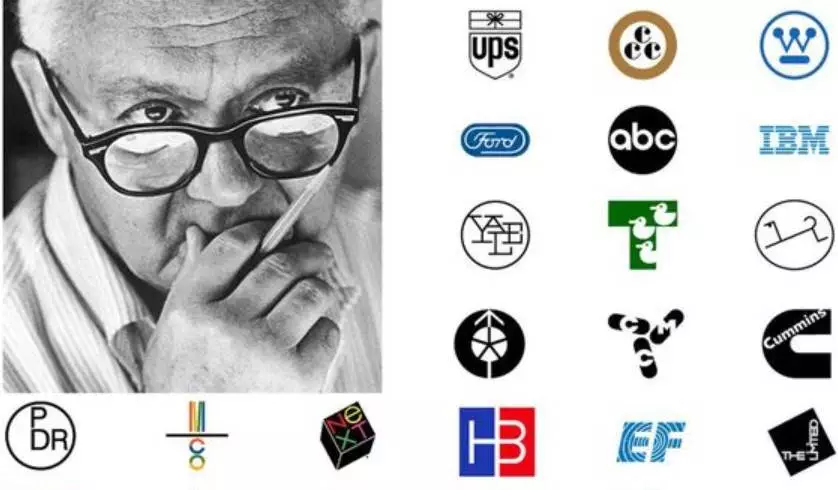 1. Paul Rand – Nhà thiết kế logo mang tính biểu tượng của mọi thời đại: