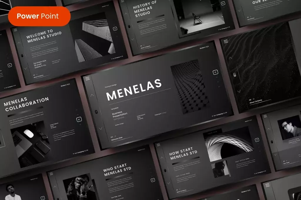 11- Menelas – Business PowerPoint Template -  download free