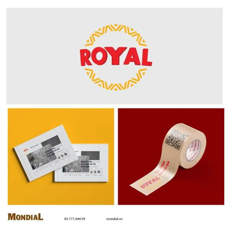Dự án thiết kế logo Tập đoàn Royal Group