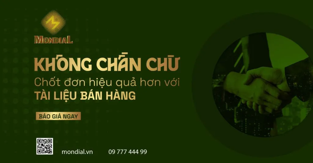 Dịch vụ thiết kế profile - Hồ sơ năng lực