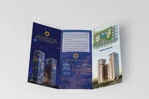 Thiết kế tài liệu bán hàng dự án Gold Star