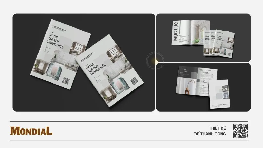 Dự án thiết kế profile Trần Gia Curtain